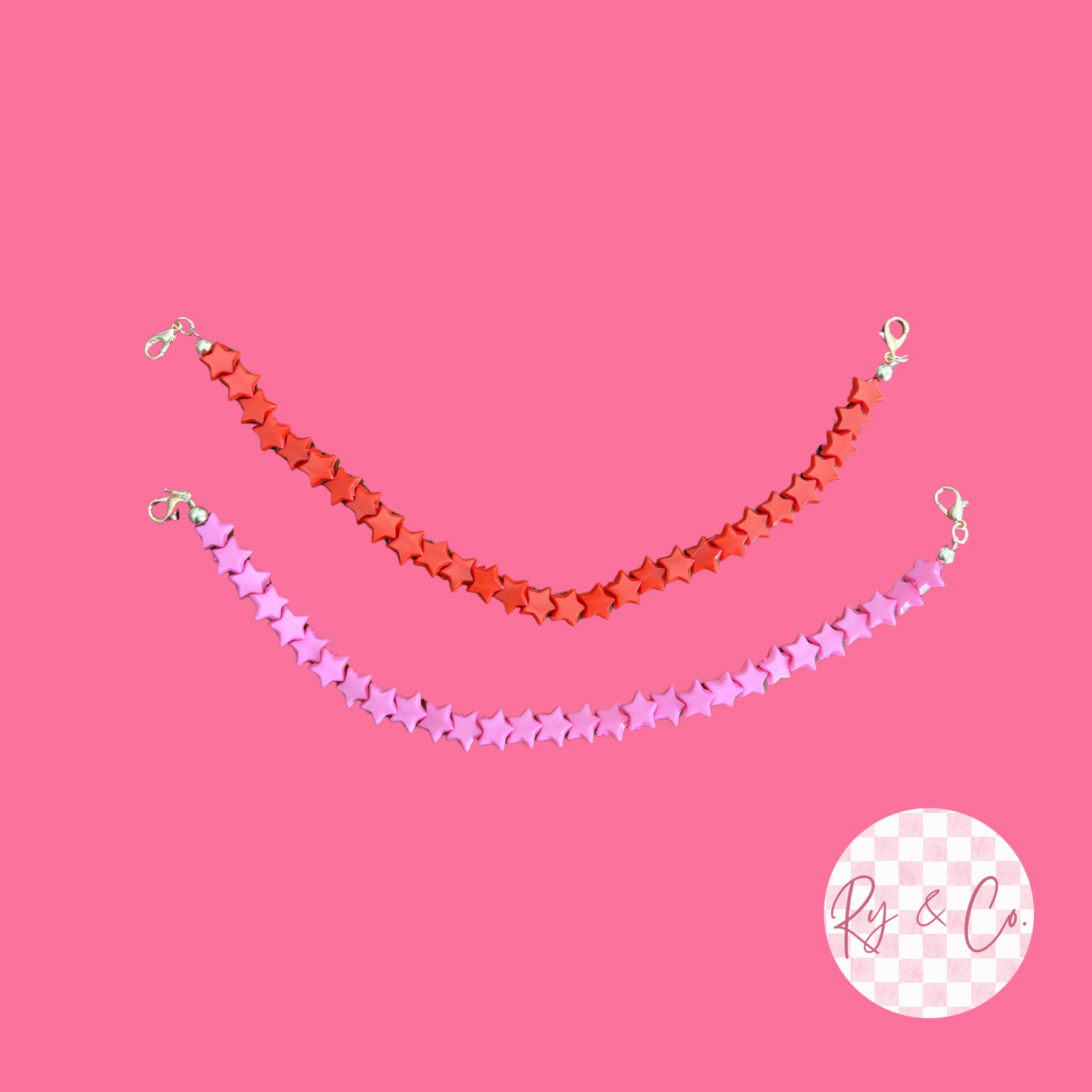 Clay Stars Hat Chain
