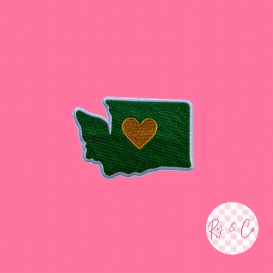 Washington State -Embroidered Hat Patch
