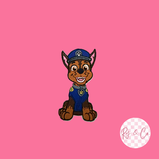 Chase -Embroidered Hat Patch