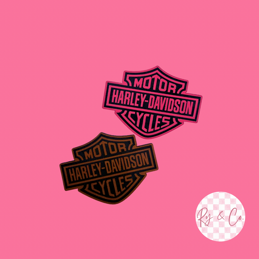 Leather Bike Brand -Embroidered Hat Patch