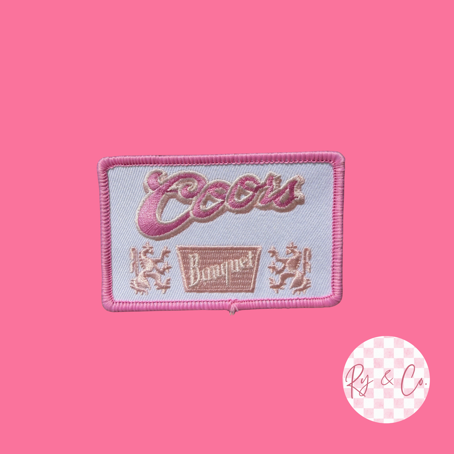 Coors -Embroidered Hat Patch