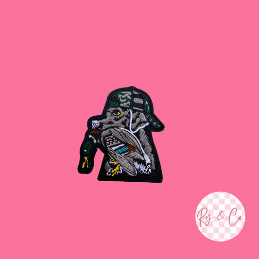 Hunting Dog -Embroidered Hat Patch