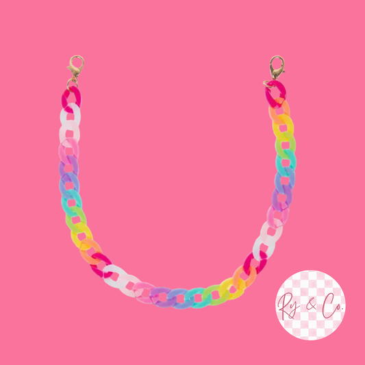 Rainbow Hat Chain